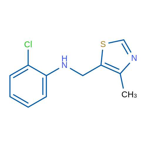 2-Chloro-N-[(4-methyl-1,3-thiazol-5-yl)methyl]aniline 1g