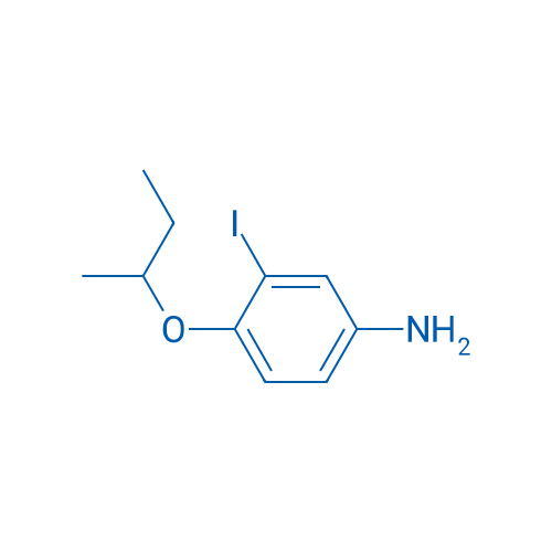 4-(Butan-2-yloxy)-3-iodoaniline 1g