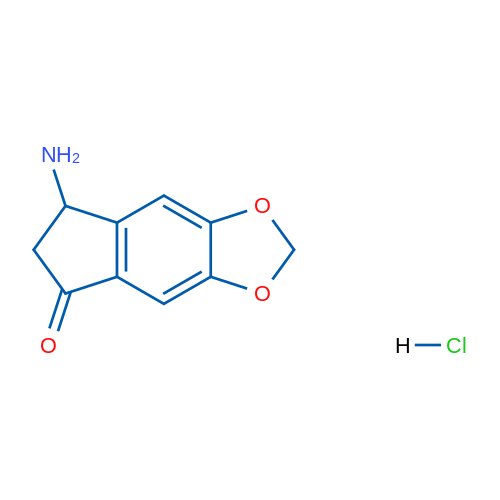 7-Amino-6,7-dihydro-5H-indeno[5,6-d][1,3]dioxol-5-one hydrochloride 1g