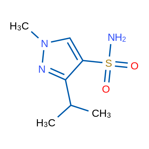 1-Methyl-3-(propan-2-yl)-1h-pyrazole-4-sulfonamide 1g