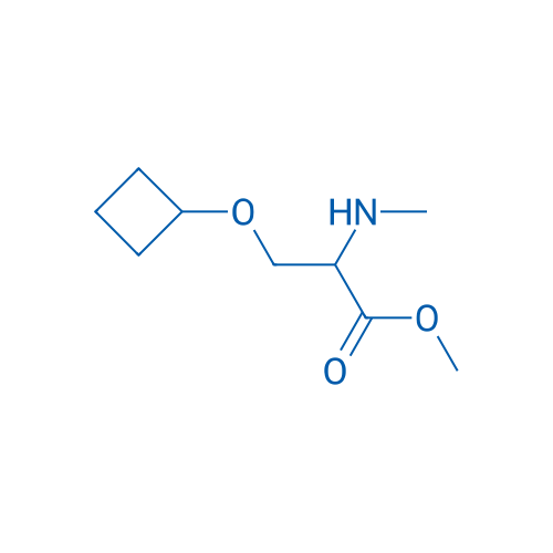 methyl 3-cyclobutoxy-2-(methylamino)propanoate 250mg