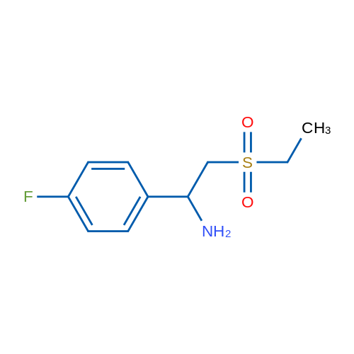 2-(Ethylsulfonyl)-1-(4-fluorophenyl)ethanamine 1g