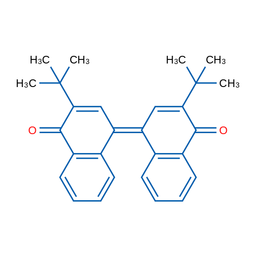 3,3'-Di-tert-butyl-4H,4'H-[1,1'-binaphthalenylidene]-4,4'-dione 1g