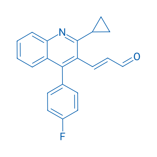 (E)-3-(2-Cyclopropyl-4-(4-fluorophenyl)quinolin-3-yl)acrylaldehyde 1g