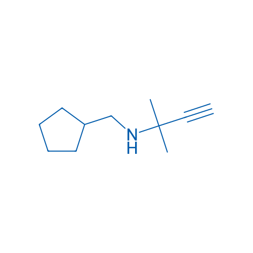 (Cyclopentylmethyl)(2-methylbut-3-yn-2-yl)amine 1g
