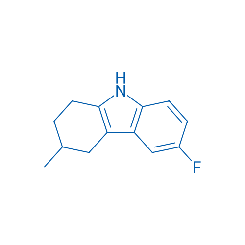 6-Fluoro-3-methyl-2,3,4,9-tetrahydro-1h-carbazole 5g
