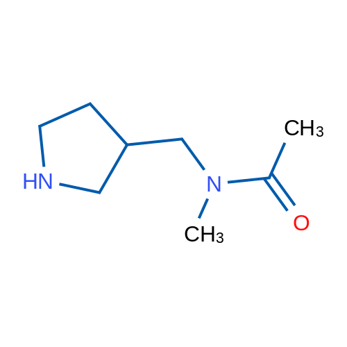 N-Methyl-N-pyrrolidin-3-ylmethyl-acetamide 1g