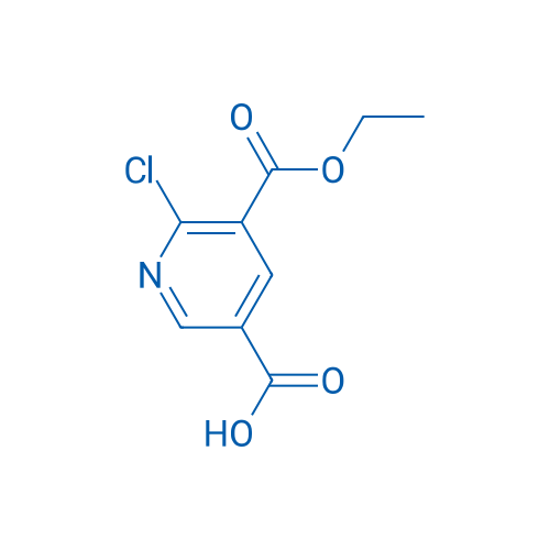 6-Chloro-5-(ethoxycarbonyl)nicotinic acid 250mg