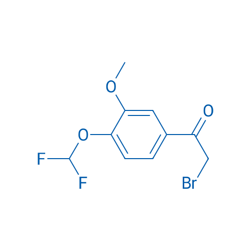 2-Bromo-1-[4-(difluoromethoxy)-3-methoxyphenyl]ethan-1-one 1g