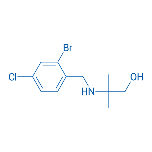 2-{[(2-bromo-4-chlorophenyl)methyl]amino}-2-methylpropan-1-ol 1g
