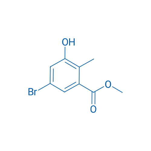 Methyl 5-bromo-3-hydroxy-2-methylbenzoate 100mg