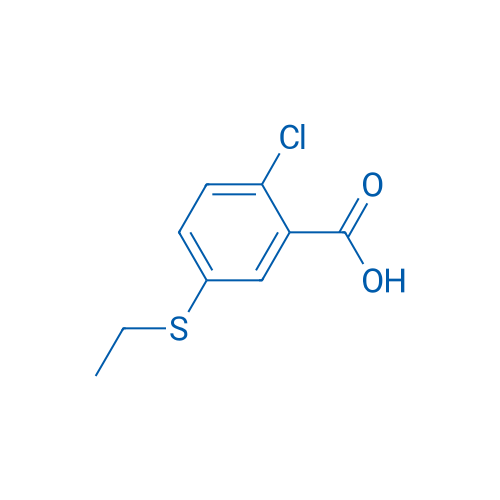 2-Chloro-5-(ethylthio)benzoic acid 5g
