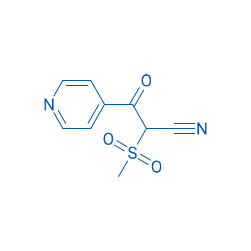 2-Methanesulfonyl-3-oxo-3-(pyridin-4-yl)propanenitrile 1g
