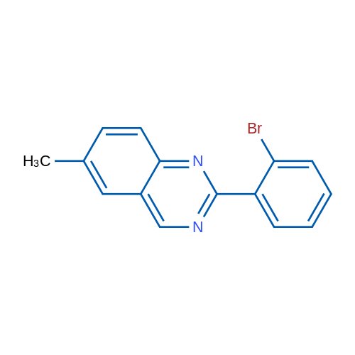 2-(2-Bromophenyl)-6-methylquinazoline 1g