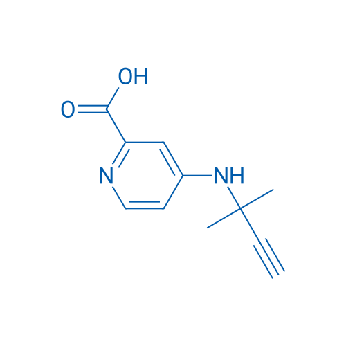 4-[(2-Methylbut-3-yn-2-yl)amino]pyridine-2-carboxylic acid 1g
