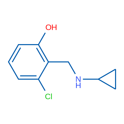 3-CHloro-2-[(cyclopropylamino)methyl]phenol 1g