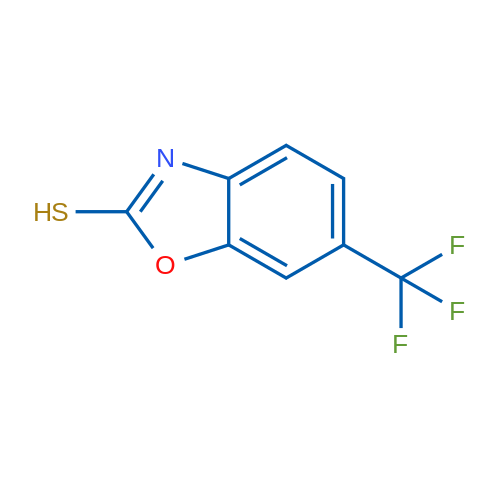 6-(Trifluoromethyl)benzo[d]oxazole-2-thiol 1g