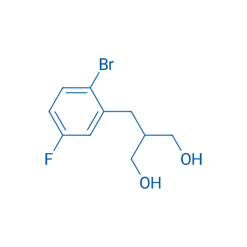 2-(2-Bromo-5-fluorobenzyl)propane-1,3-diol 1g