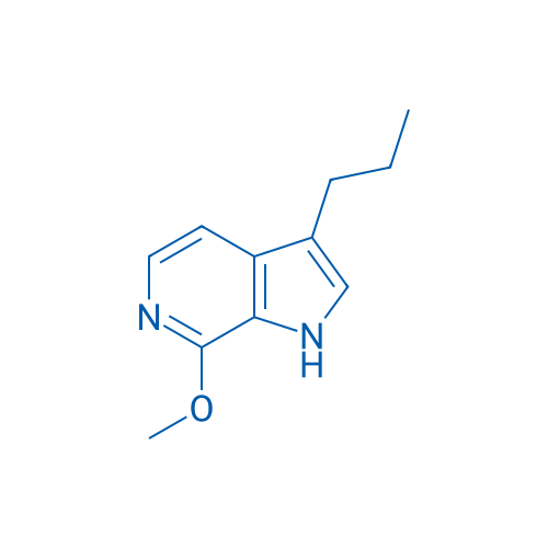 7-Methoxy-3-propyl-1H-pyrrolo[2,3-c]pyridine 100mg