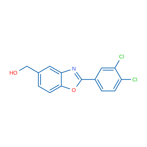 (2-(3,4-Dichlorophenyl)benzo[d]oxazol-5-yl)methanol 1g