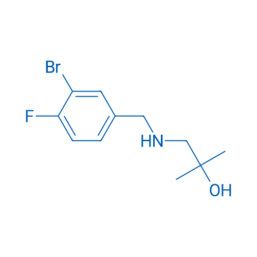 1-{[(3-bromo-4-fluorophenyl)methyl]amino}-2-methylpropan-2-ol 5g