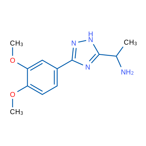 1-(3-(3,4-Dimethoxyphenyl)-1H-1,2,4-triazol-5-yl)ethanamine 1g