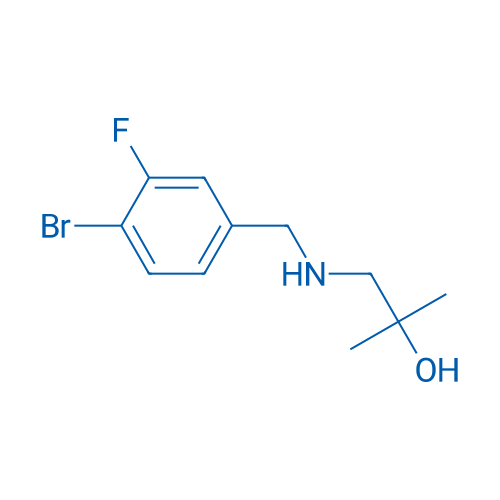 1-{[(4-bromo-3-fluorophenyl)methyl]amino}-2-methylpropan-2-ol 1g