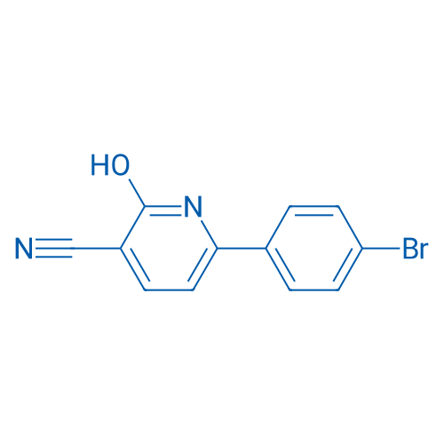6-(4-Bromophenyl)-2-hydroxypyridine-3-carbonitrile 5g