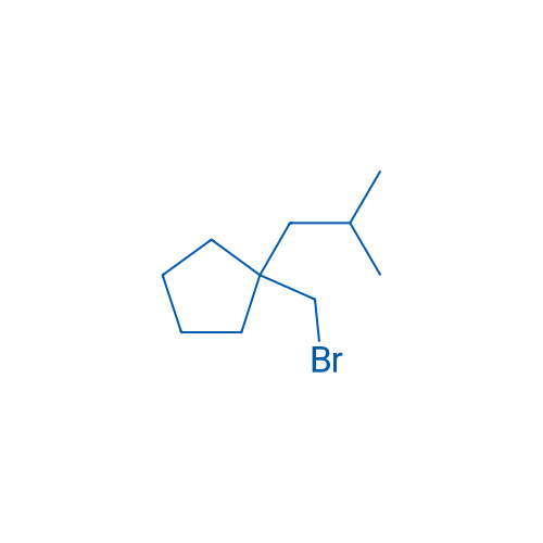 1-(Bromomethyl)-1-(2-methylpropyl)cyclopentane 1g