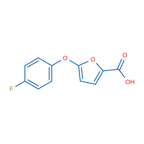 5-(4-Fluorophenoxy)furan-2-carboxylic acid 10g