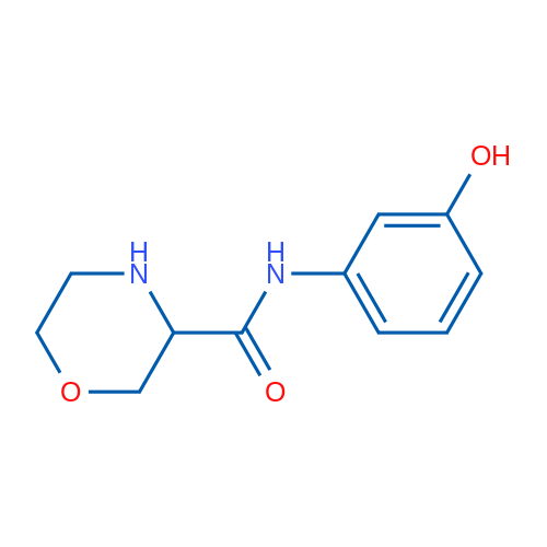 N-(3-Hydroxyphenyl)morpholine-3-carboxamide 1g
