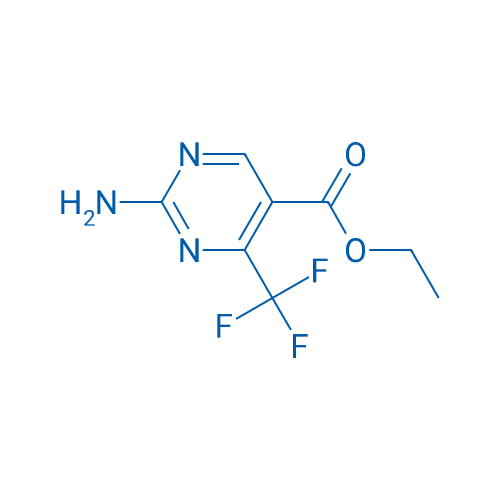 Ethyl 2-amino-4-(trifluoromethyl)pyrimidine-5-carboxylate 250mg