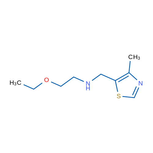 (2-Ethoxyethyl)[(4-methyl-1,3-thiazol-5-yl)methyl]amine 1g