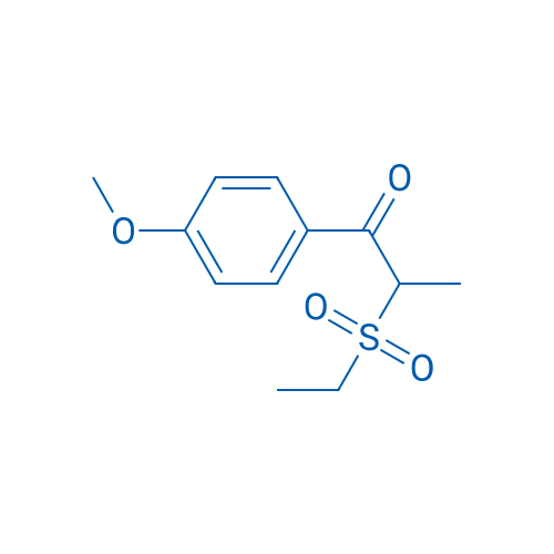 2-(Ethylsulfonyl)-1-(4-methoxyphenyl)propan-1-one 1g