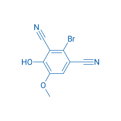 2-Bromo-4-hydroxy-5-methoxyisophthalonitrile 1g
