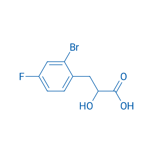 3-(2-Bromo-4-fluorophenyl)-2-hydroxypropanoic acid 1g