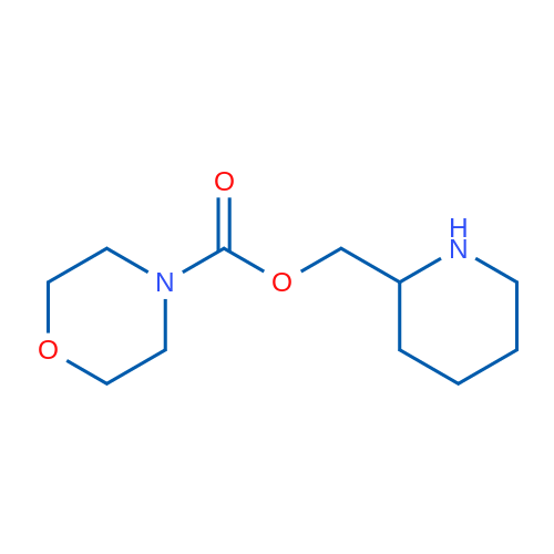Piperidin-2-ylmethyl morpholine-4-carboxylate 1g