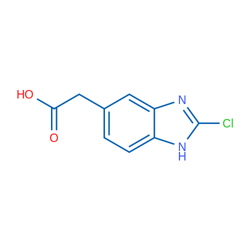 2-(2-Chloro-1H-benzo[d]imidazol-5-yl)acetic acid 1g