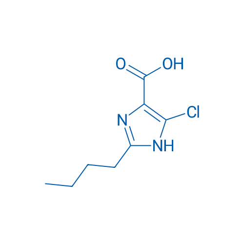2-Butyl-5-chloro-1H-imidazole-4-carboxylic acid 250mg