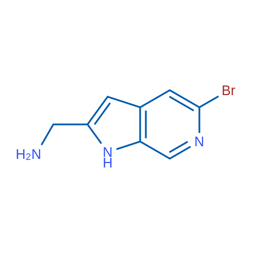 (5-Bromo-1H-pyrrolo[2,3-c]pyridin-2-yl)methanamine 1g