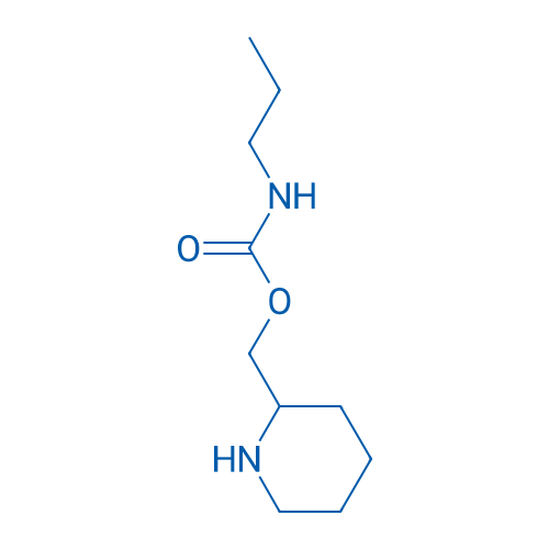 Piperidin-2-ylmethyl N-propylcarbamate 1g