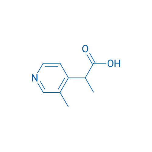 2-(3-Methylpyridin-4-yl)propanoic acid 250mg