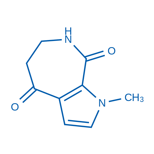 1-Methyl-6,7-dihydropyrrolo[2,3-c]azepine-4,8(1H,5H)-dione 250mg