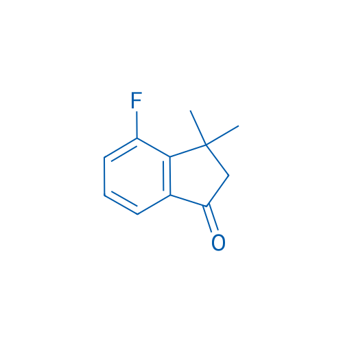 4-Fluoro-3,3-dimethyl-2,3-dihydro-1H-inden-1-one 250mg