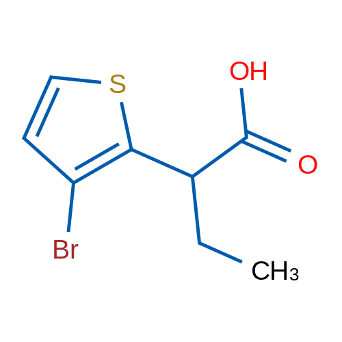 2-(3-Bromothiophen-2-yl)butanoic acid 1g
