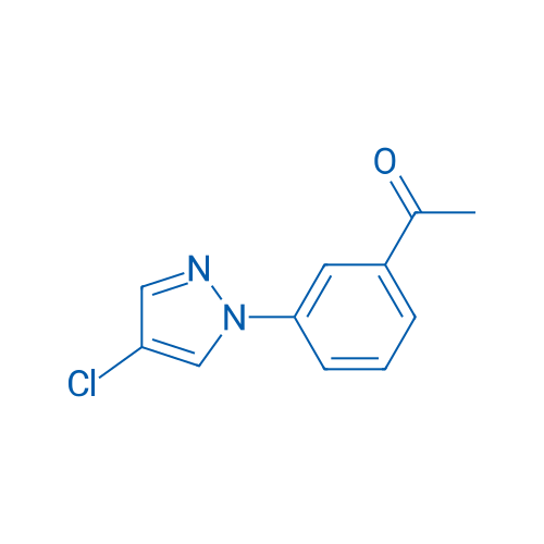 1-[3-(4-Chloro-1h-pyrazol-1-yl)phenyl]ethan-1-one 1g