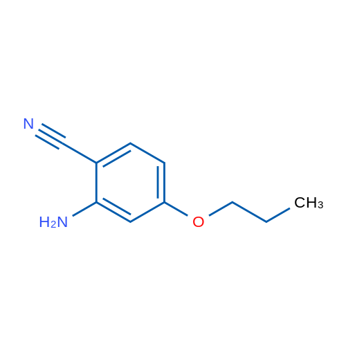 2-Amino-4-propoxybenzonitrile 1g