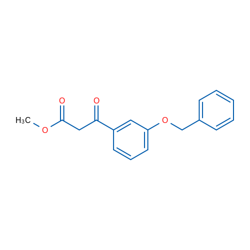 Methyl 3-(3-(benzyloxy)phenyl)-3-oxopropanoate 5g