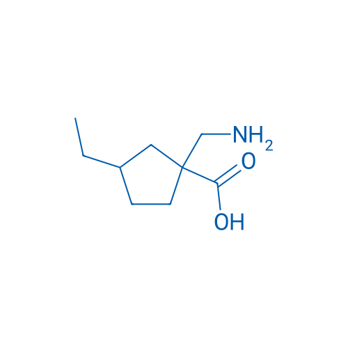 1-(Aminomethyl)-3-ethylcyclopentane-1-carboxylic acid 1g