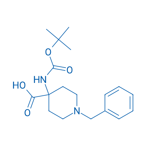 1-Benzyl-4-((tert-butoxycarbonyl)amino)piperidine-4-carboxylic acid 1g